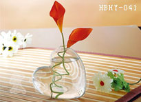 玻璃插花、玻璃燭臺(tái)