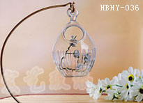 玻璃插花、玻璃燭臺(tái)