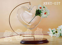 玻璃插花、玻璃燭臺(tái)