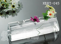 玻璃插花、玻璃燭臺(tái)